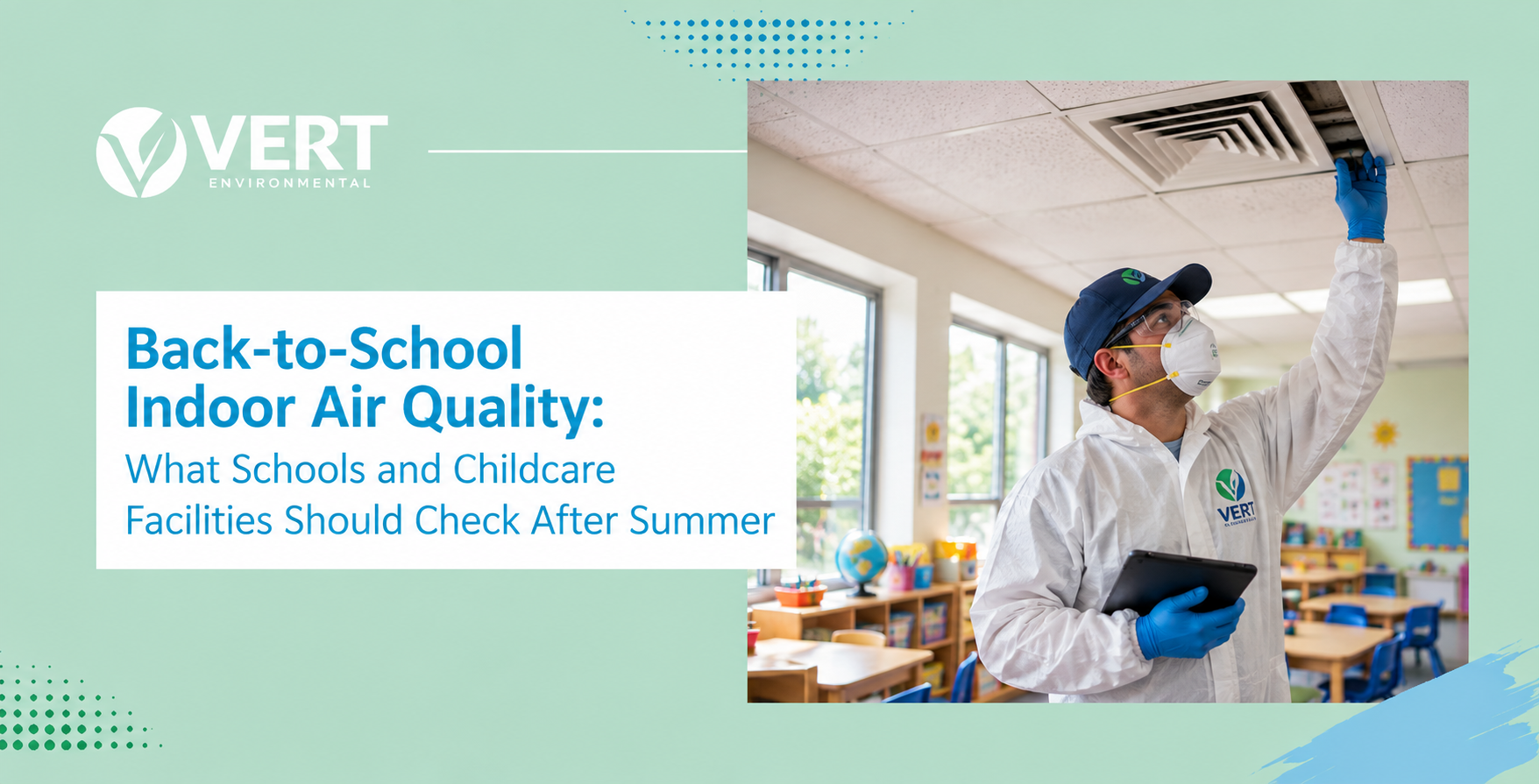 School indoor air quality testing in California