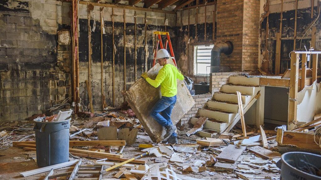 Environmental testing before demolition and remodeling